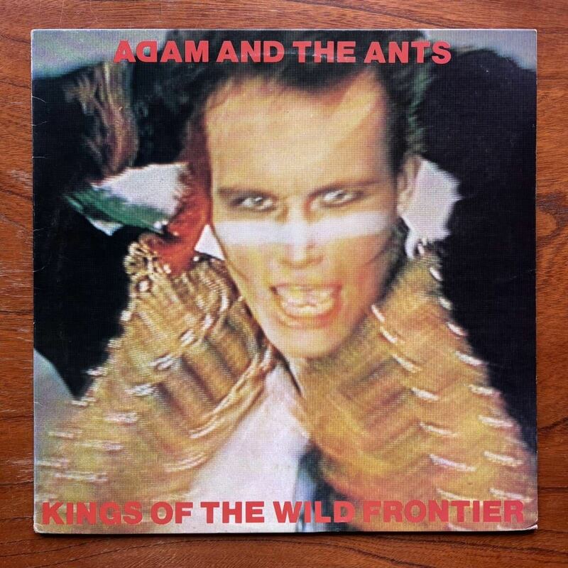【国内盤 NEW WAVE 人気の名盤！】ADAM AND THE ANTS『KINGS OF THE WILD FRONTIER』アダム＆ジ・アンツ『アダムの王国』