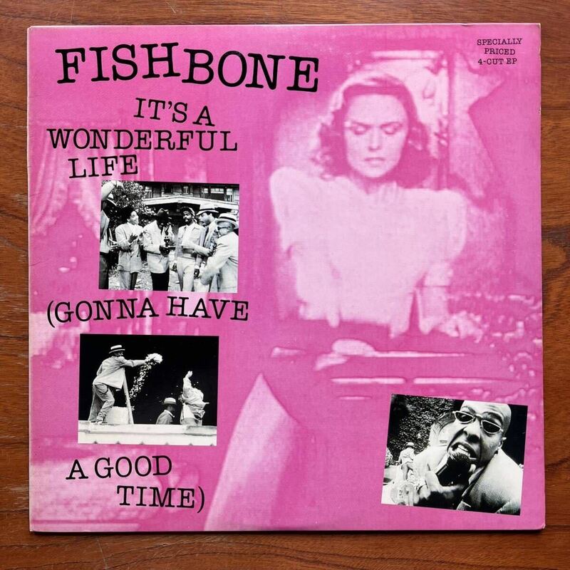 【レア！USオリジナル盤 4C規格 SKA PUNK 傑作】FISHBONE『IT'S A WONDERFUL LIFE (GONNA HAVE A GOOD TIME)』フィッシュボーン/レピッシュ