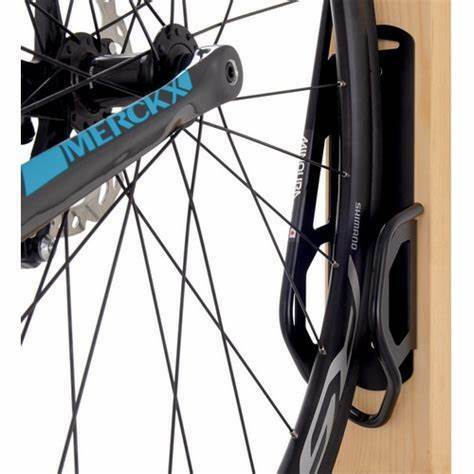 ■ミノウラ(MINOURA) 自転車 バイクハンガーV2 壁掛け用(縦吊りタイプ) 1台用 ブラック