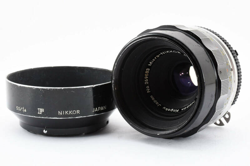 Nikon ニコン Nippon Kogaku Micro NIKKOR Auto 1:3.5 f=55mm #430
