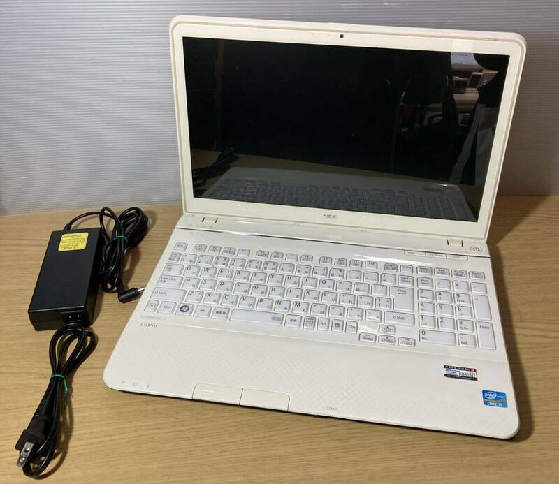 NEC　ノートPC　PC-LS550HS3EW　Win11Pro/Core i5 3210M 2.5GHz /RAM:8GB/BDドライブ　ジャンク品