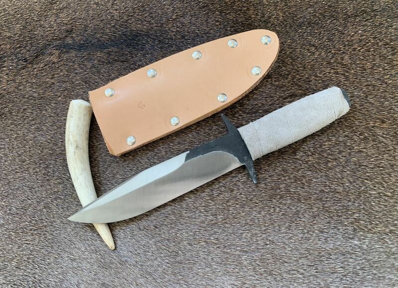 瀬戸作　鍛造スプリング鋼　「旅人のナイフ」　冒険者の基本装備