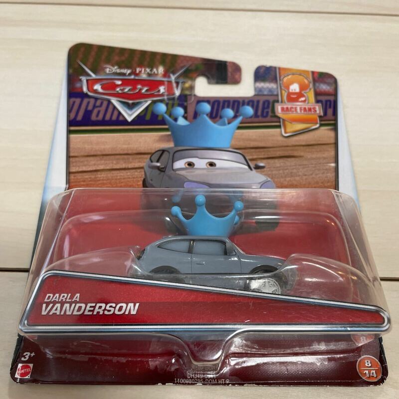 マテル カーズ DARLA VANDERSON ミニカー ピクサー ファン MATTEL CARS キング ファン キャラクターカー