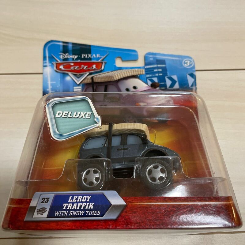 マテル カーズ LEROY TRAFFIK スノータイヤ ミニカー ピクサー リロイ トラファック MATTEL CARS デラックス