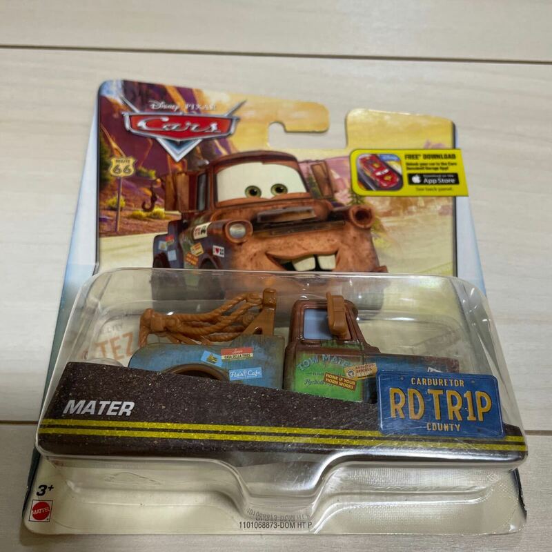 マテル カーズ ミニカー メーター MATER ディズニー ダイキャスト キャラクターカー MATTEL CARS ロードトリップ RD TRIP ルート 66