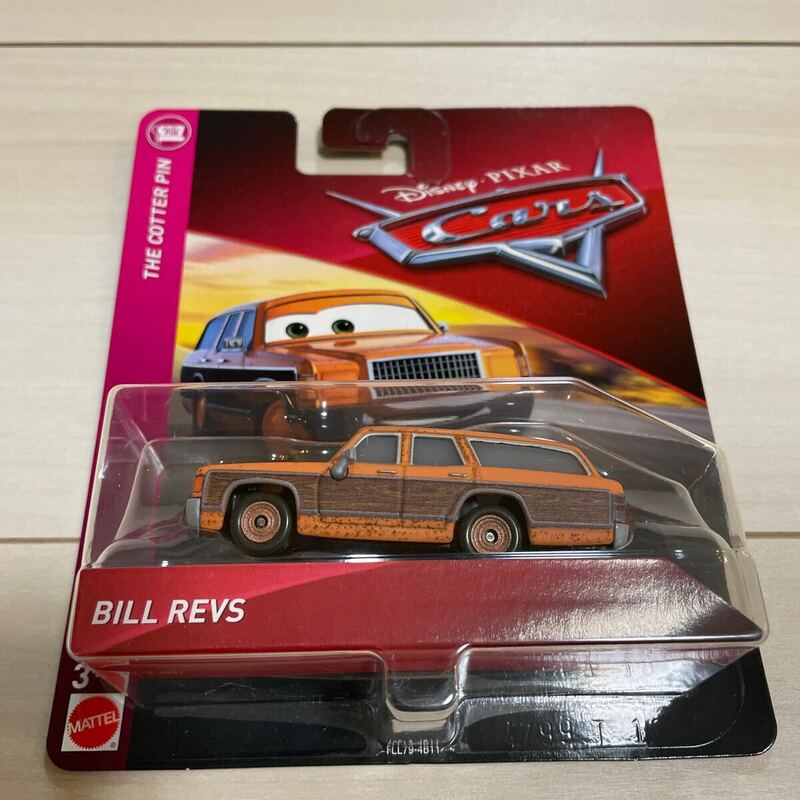 マテル カーズ BILL REVS ビル MATTEL CARS ミニカー キャラクターカー コッターピン 酒場