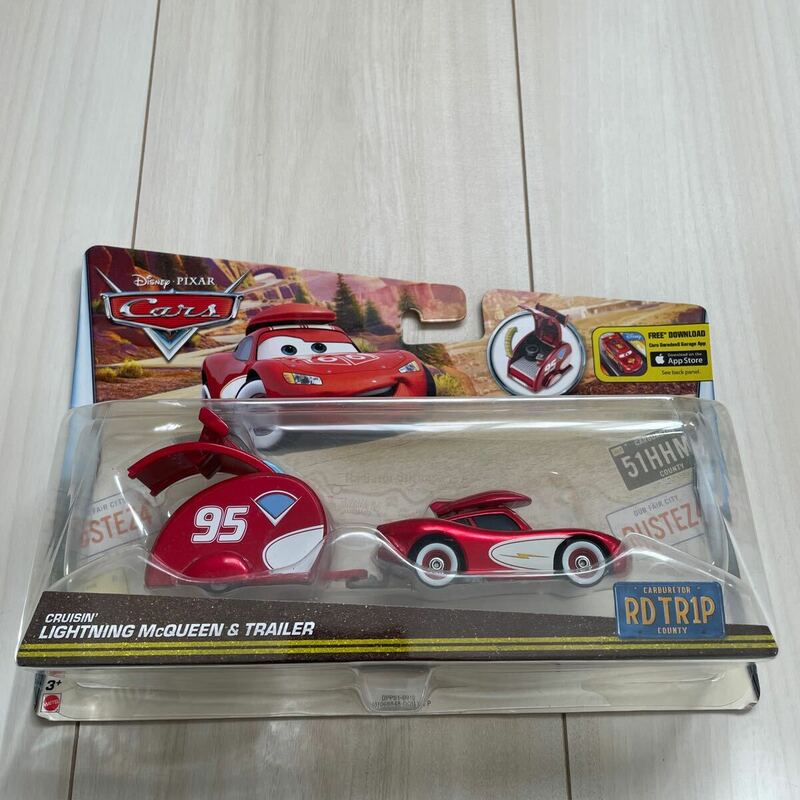 マテル カーズ ミニカー キャラクターカー MATTEL CARS ロードトリップ RD TRIP ルート 66クルージン マックイーン CRUISIN McQUEEN 95