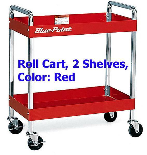 即落!スナップオン*ロールカート/Roll Cart工具箱2T(赤)／Bland：Blue-Point