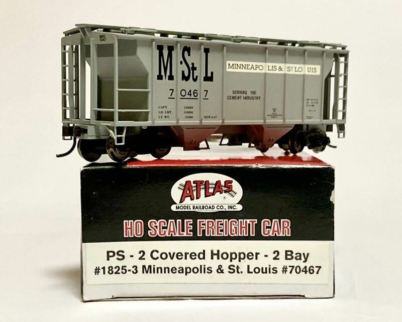 ATLAS HO PS-2 カバード ホッパー COVERE HOOPER 2 BAY M & St.L アトラス