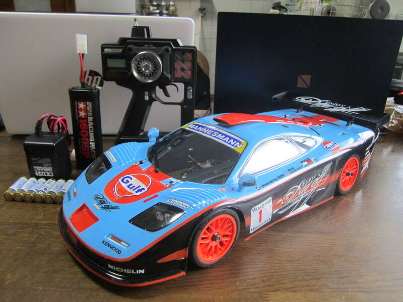 新品 未走行 マクラーレン F-1 GTR ピュアテン スパイダー TF-3 京商 1/10 Kyosho Pureten EP Spider R/C 模型店長期展示品 mclaren 超希少