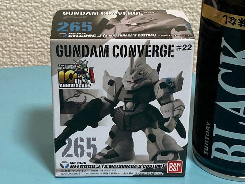 265 ゲルググ J (シン・マツナガ専用機)★MS-14JG GELGOOG J★S.MATHUNAGA'S CUSTOM★GUNDAM CONVERGE#22★ガンダム コンバージ♪♪♪