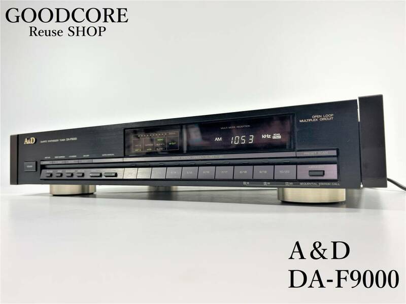 【ジャンク品】 A＆D DA-F9000 AM FM チューナー オーディオ機器●R601137