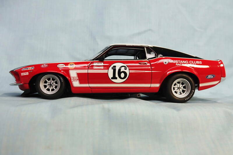 1/18 GMP/Welly 1969 Ford Trans-Am Mustang BOSS 302 GEORGE.FOLLMER #16