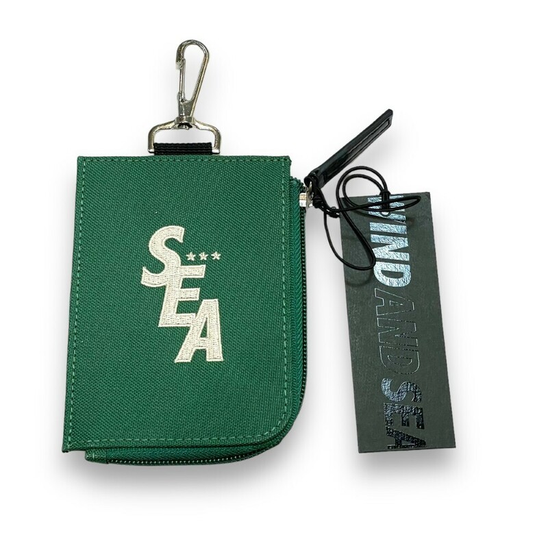 WIND AND SEA BE YOUTH CARD POUCH カードポーチ F グリーン WDS-BYT-RS-16 ウィンダンシー ケース