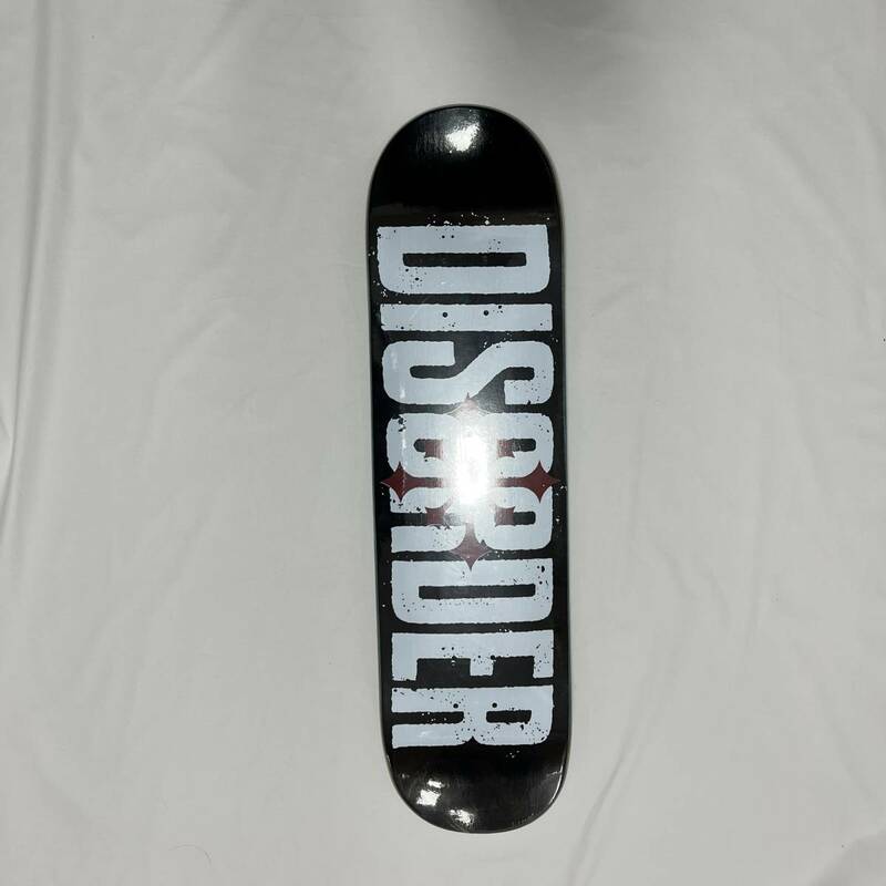 【新品】DISORDER スケボー デッキ ディスオーダー 8.125 CROSSOVER スケートボード SKATE BOARD DECK