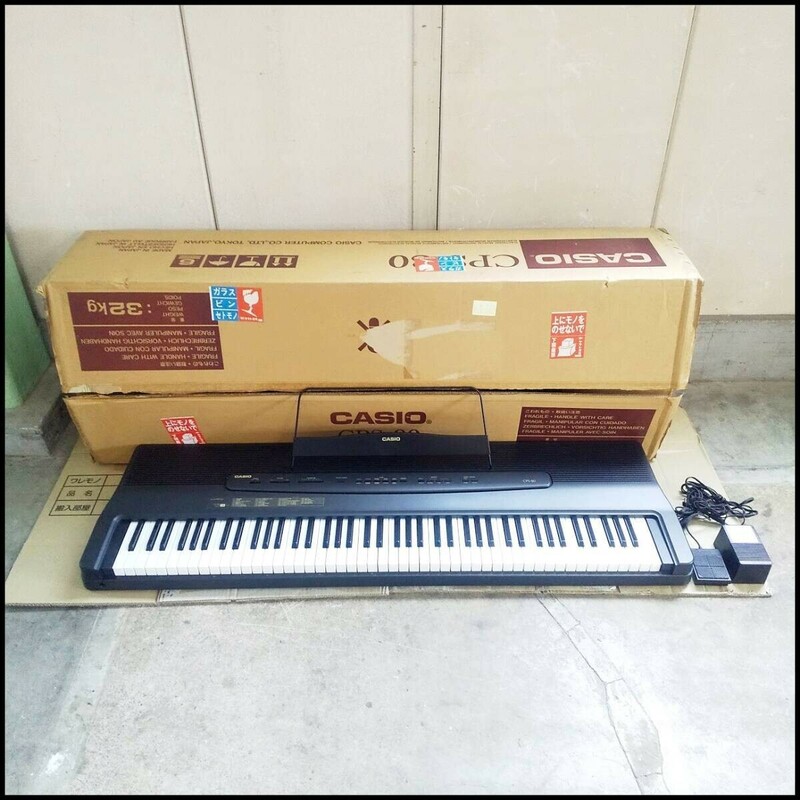 ●CASIO カシオ 電子ピアノ キーボード 88鍵盤 CPS-80 1993年製 動作確認済 中古品●R2615