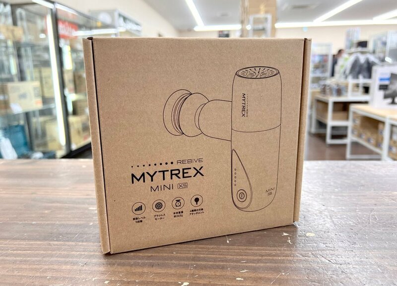 新品未使用マイトレックス MYTREX BEBIVE MINI XS MT-RMXS21B ブラック マッサージ 整体 コンパクト トータルボディケア 美容 家庭用