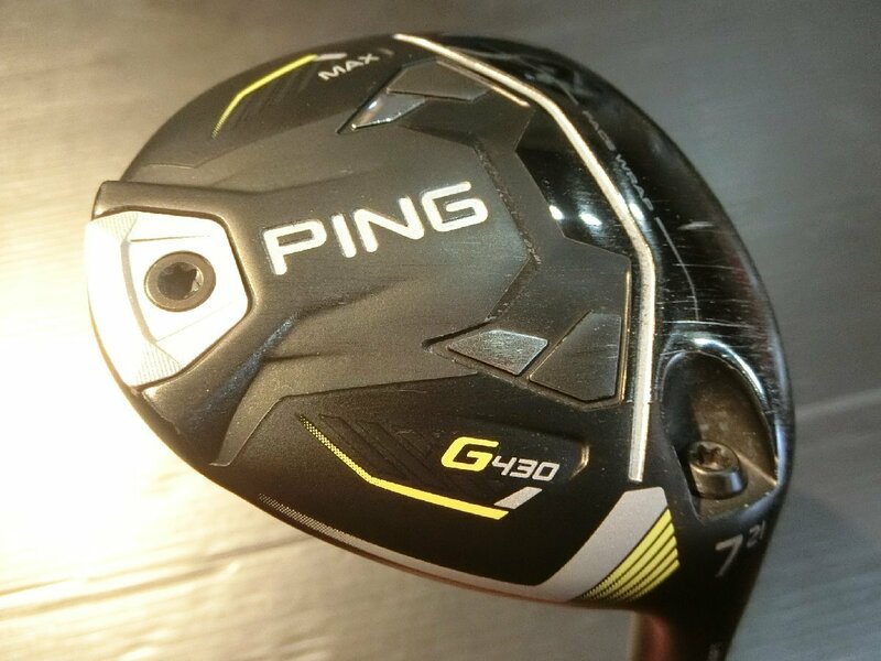 PING ピン G430 HL MAX フェアウェイウッド 7W 21°/フジクラ スピーダー NX 45 軽量 高弾道♪