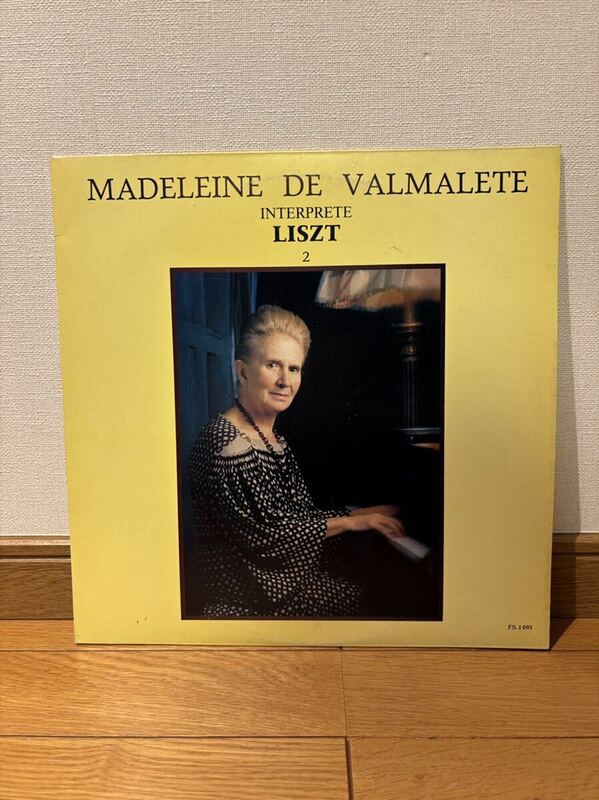 Madeleine De Valmalte Interprte Liszt2 LP