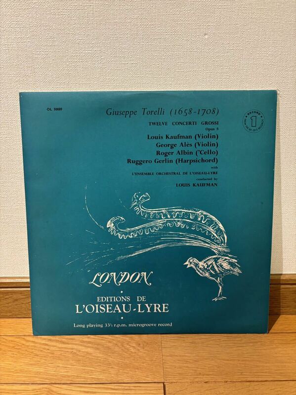 England L'Oiseau-Lyre OL 50089 LP