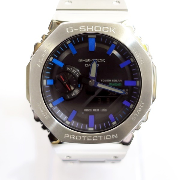 CASIO　カシオ　GM-B2100PC-1AJF　G-SHOCK　フルメタル　タフソーラー　腕時計【送料無料】新品同様品 used SA