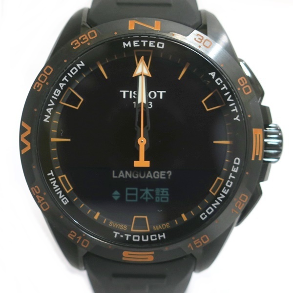 TISSOT　ティソ　T121.420.47.051.04　Tタッチコネクト　ソーラー　腕時計　新品同様品 used SA