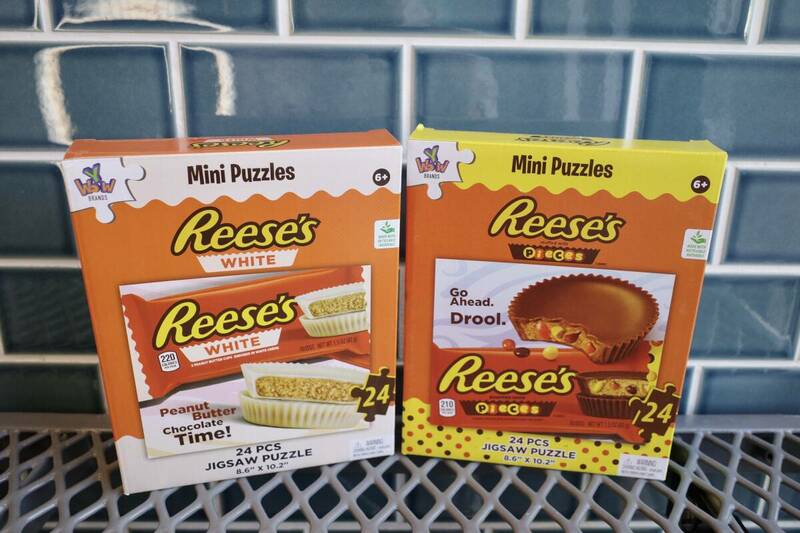 新品　Reese's リーセス　パズル　２種類セット US限定　ジグソーパズル　チョコレート　アメリカ　
