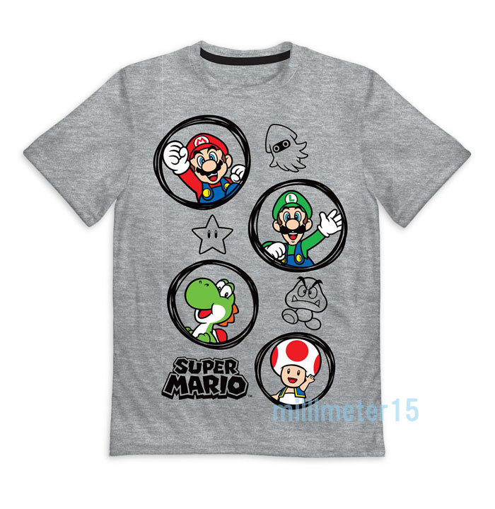 USA購入★★ スーパーマリオ 半袖 Tシャツ サイズ4/5 110 未使用品 ★★ Supermario t shirts