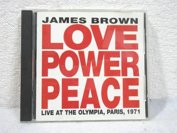 CD ジェームス・ブラウン James Brown／LOVE POWER PEACE【M0363】(P)