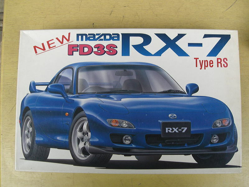 1/24 フジミ　マツダ　RX-7　FD3S　手付き・欠品有　ジャンク