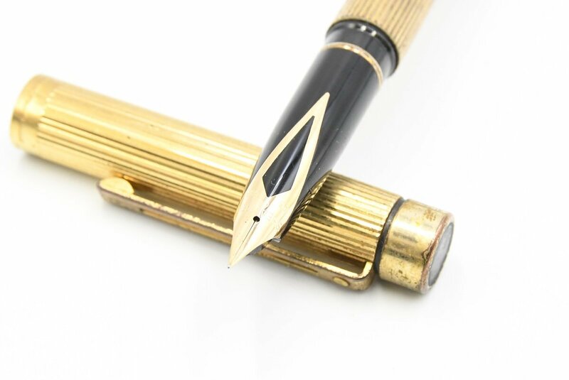 SHEAFFER シェーファー GOLD ELECTRO PLATED CASING 14K 585 万年筆 文具 20751790