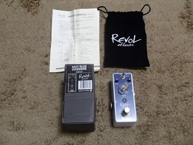 Revol Effects/EOD-01　NAVY BLUE OVERDRIVE