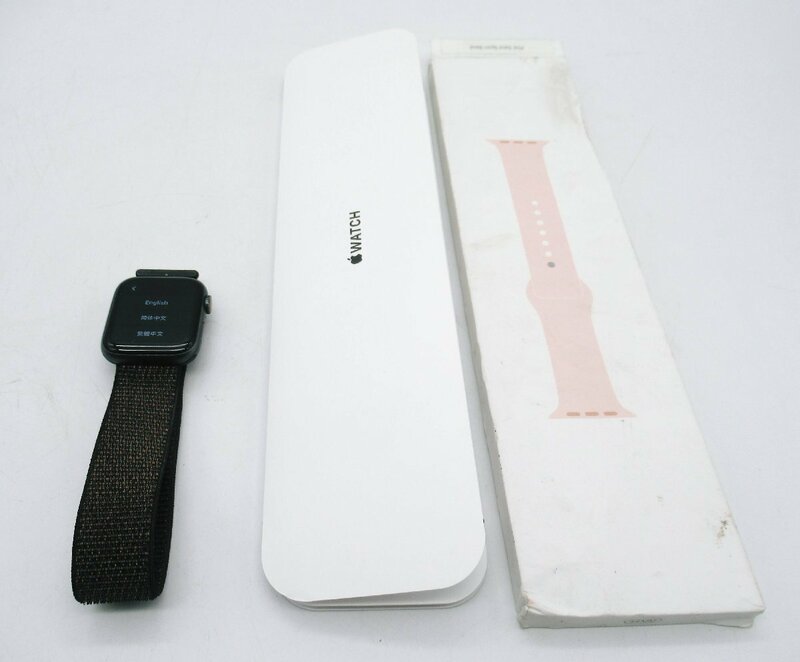 Apple Watch Series 4 GPS + Cellular A2008 スペースグレイ 未使用バンド付き★動作品 ★N0315044