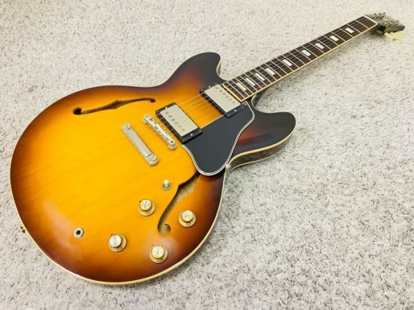 【メンテナンス済】Gibson Memphis Historic Series 1963 ES-335TD HB VOS w/MHS PU 2014 ギブソン メンフィス セミアコ♪IW
