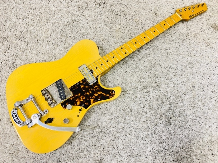 【激レア】Asher Guitars Model 2019 T Deluxe Gold Foil Vintage Series Satain Relic Butterscotch【メンテ済♪】
