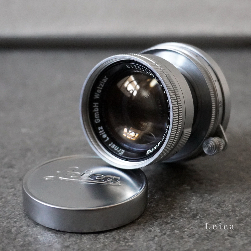 美品 ライカ Leica Summicron 5cm F2 沈胴 Lマウント L39 ズミクロン 50mm レンジファインダー カメラ 交換 レンズ スクリュー