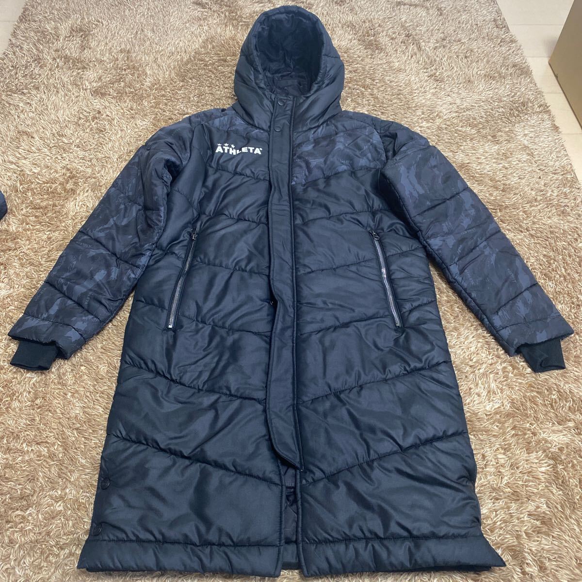 t69 ATHLETA ベンチコート サイズ160表記 ミャンマー製
