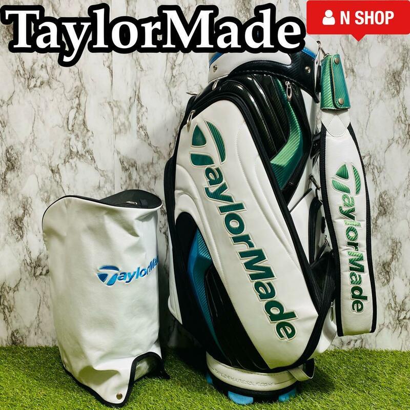 【美品】TaylorMade テーラーメイド キャディバッグ　ゴルフバッグ ツアープリファード プロレプリカモデル