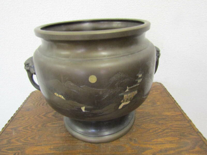 銅火鉢（か509）