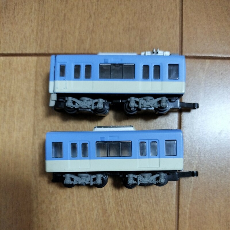 【組立済　現状渡し】④Bトレ　Bトレイン　阪神電鉄　2両セット　　　鉄道　鉄道模型　Nゲージ　阪神電車