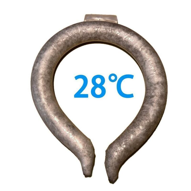 グレー アイスリング ネック用 首 冷却 熱中症対策 暑さ対策