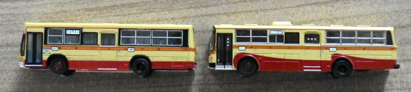 BC39 バスコレ トミーテック バラ (K138-K139) 神奈川中央交通オリジナルバスセットIV 2台セット 車両：状態良好 箱：無し ミニカー
