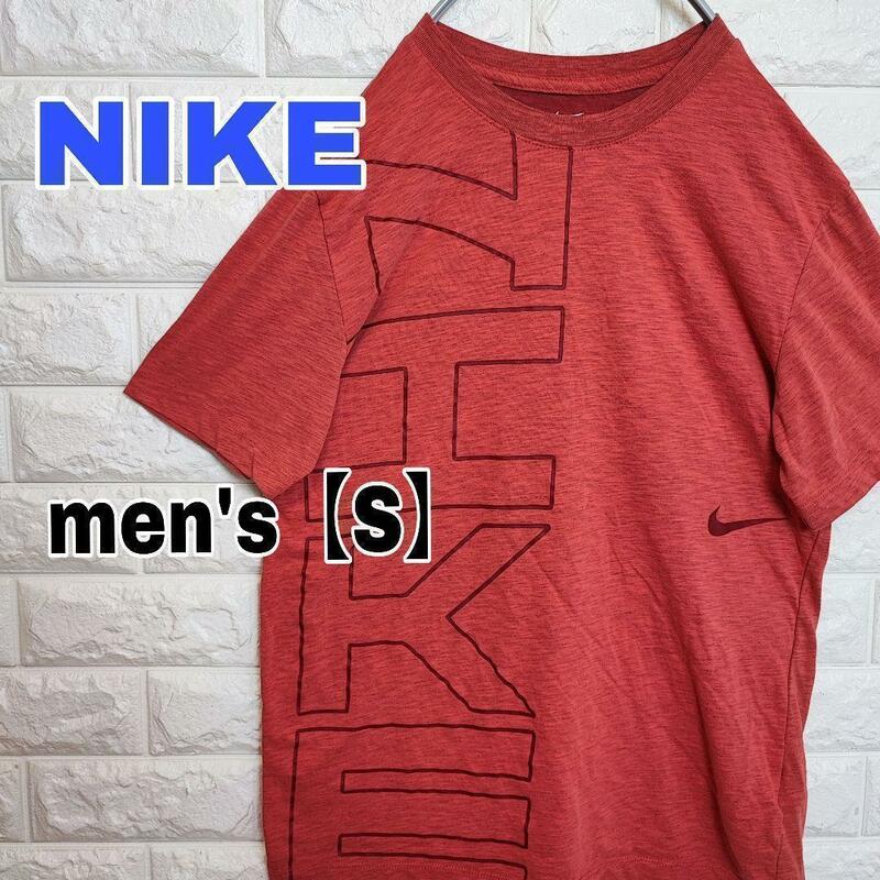 A369【NIKE】プリントTシャツ半袖【メンズS】