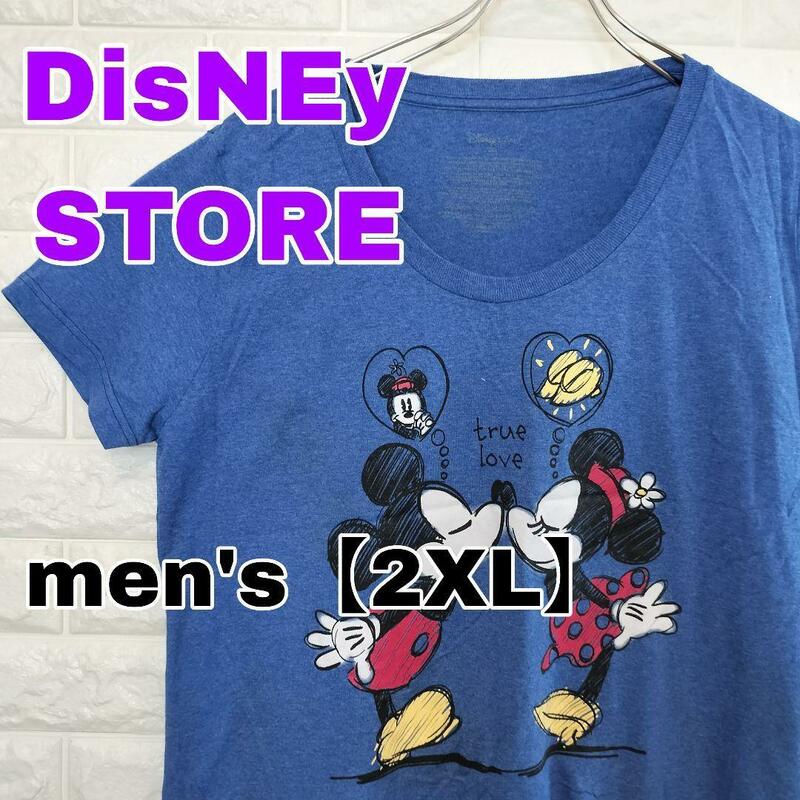 B572【DisNEY STORE】半袖Tシャツ【メンズ2XL】