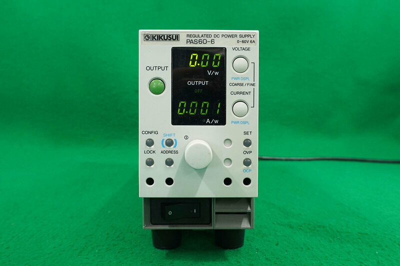 直流安定化電源 PAS60-6 KIKUSUI 菊水電子工業 中古測定器