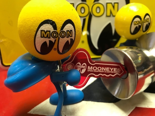 MOONEYES スピードキーリング 　ムーンアイズ　レッド 検索用→ムーンアイズ　アンテナトッパー　ユノカル７６ 