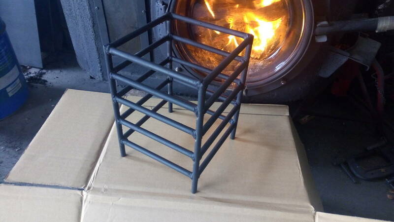 原始焼き　スクエアタイプ　５L　yumi's　魚焼き　枠　囲炉裏　炉端