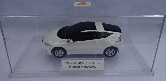 即決　色見本　1/24 ホンダ　CRZ CR-Z プレミアムホワイト・パール　カラーサンプル 非売品 ディーラー特注品