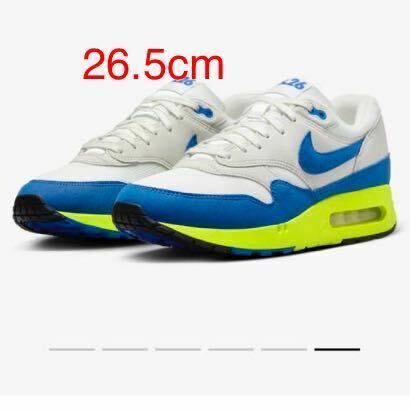 【新品】 26.5cm Nike Air Max 1 '86 OG Royal and Volt ナイキ エアマックス1 '86 OG ロイヤル アンド ボルト