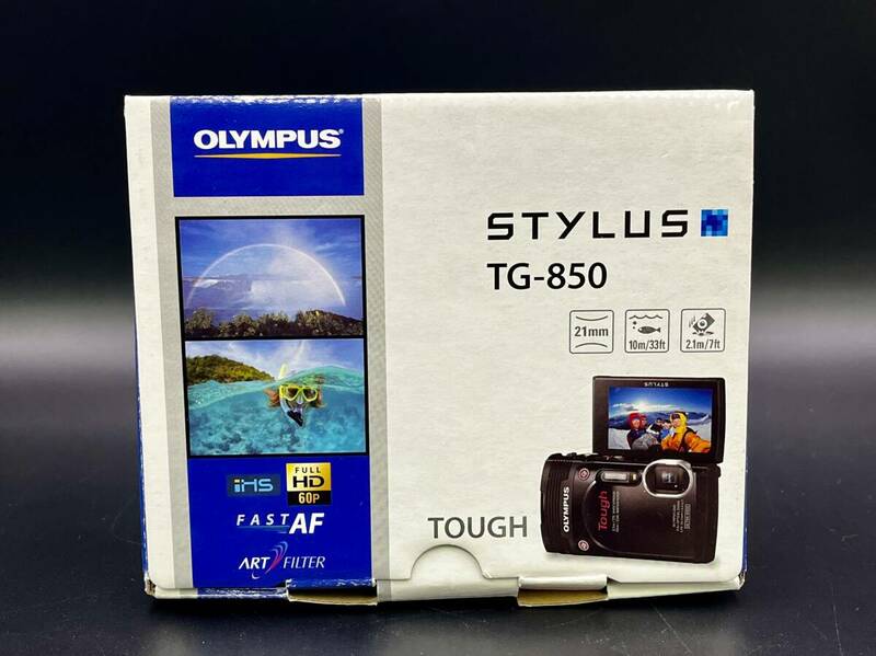 OLYMPUS STYLUS TG-850 TOUGF 可動式液晶モニター オリンパス デジタルコンパクトカメラ ブラック BLK